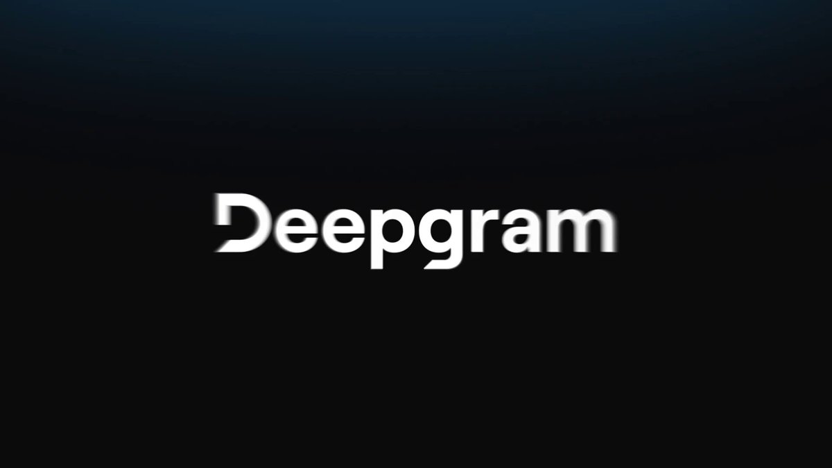 Video from @DeepgramAI's post