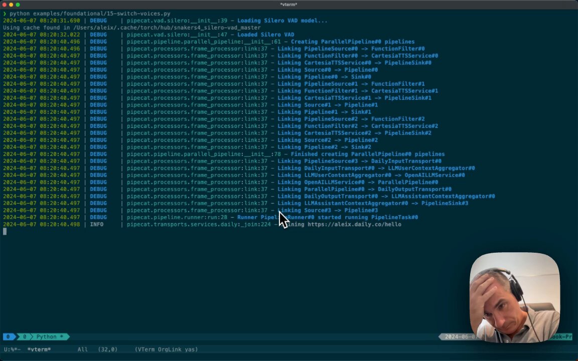 Video from @aconchillo's post
