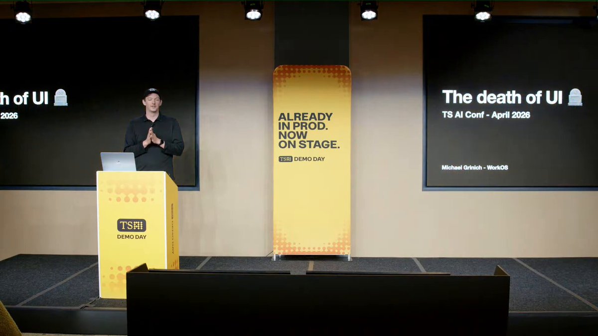 Video from @grinich's post